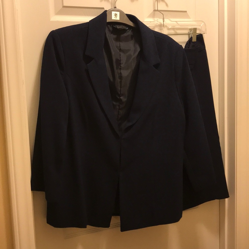 Navy suit (technically separates) size 12
